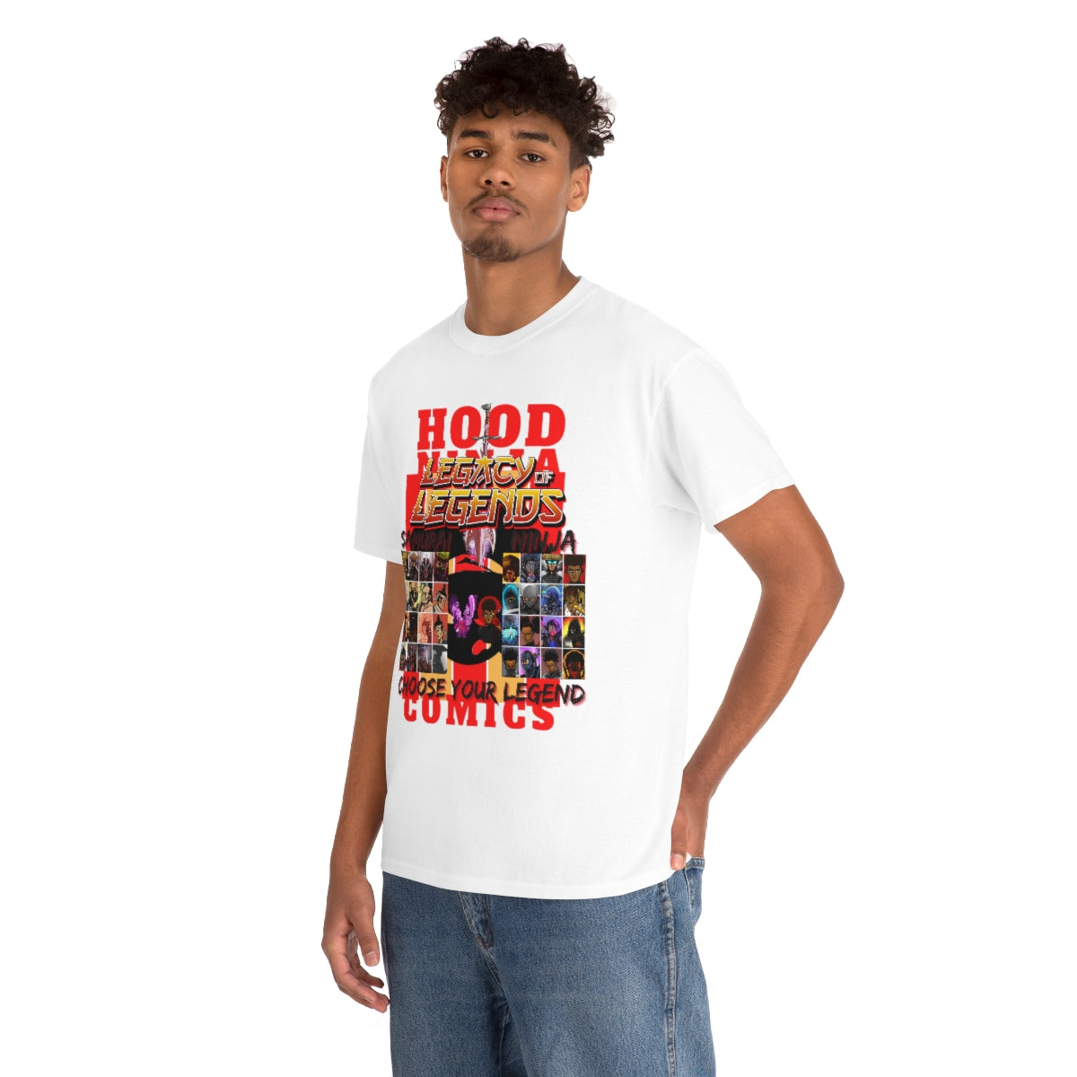 legacy of legends Heavy Cotton Tee