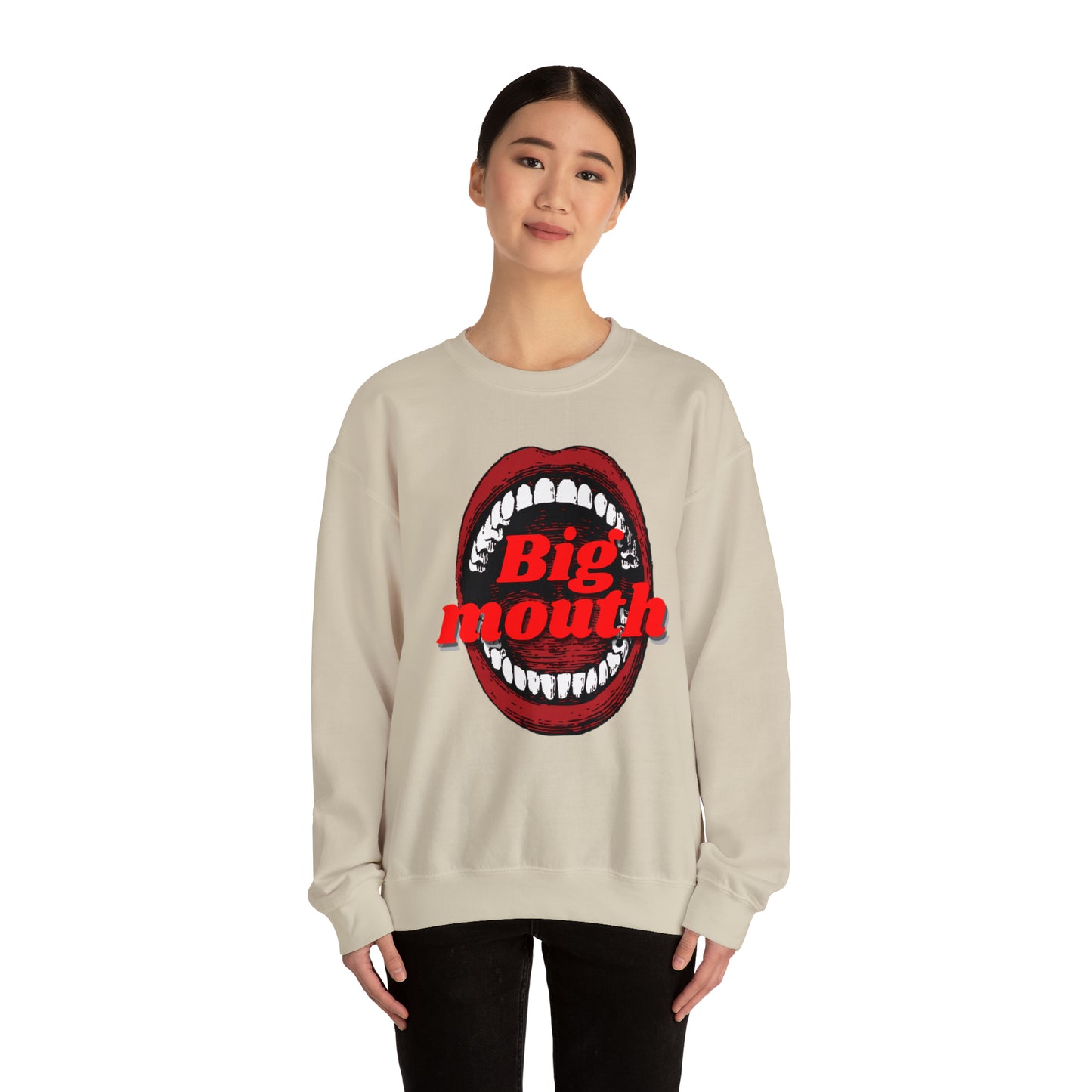 BIG MOUTH Unisex Heavy Blend™ Crewneck Sweatshirt