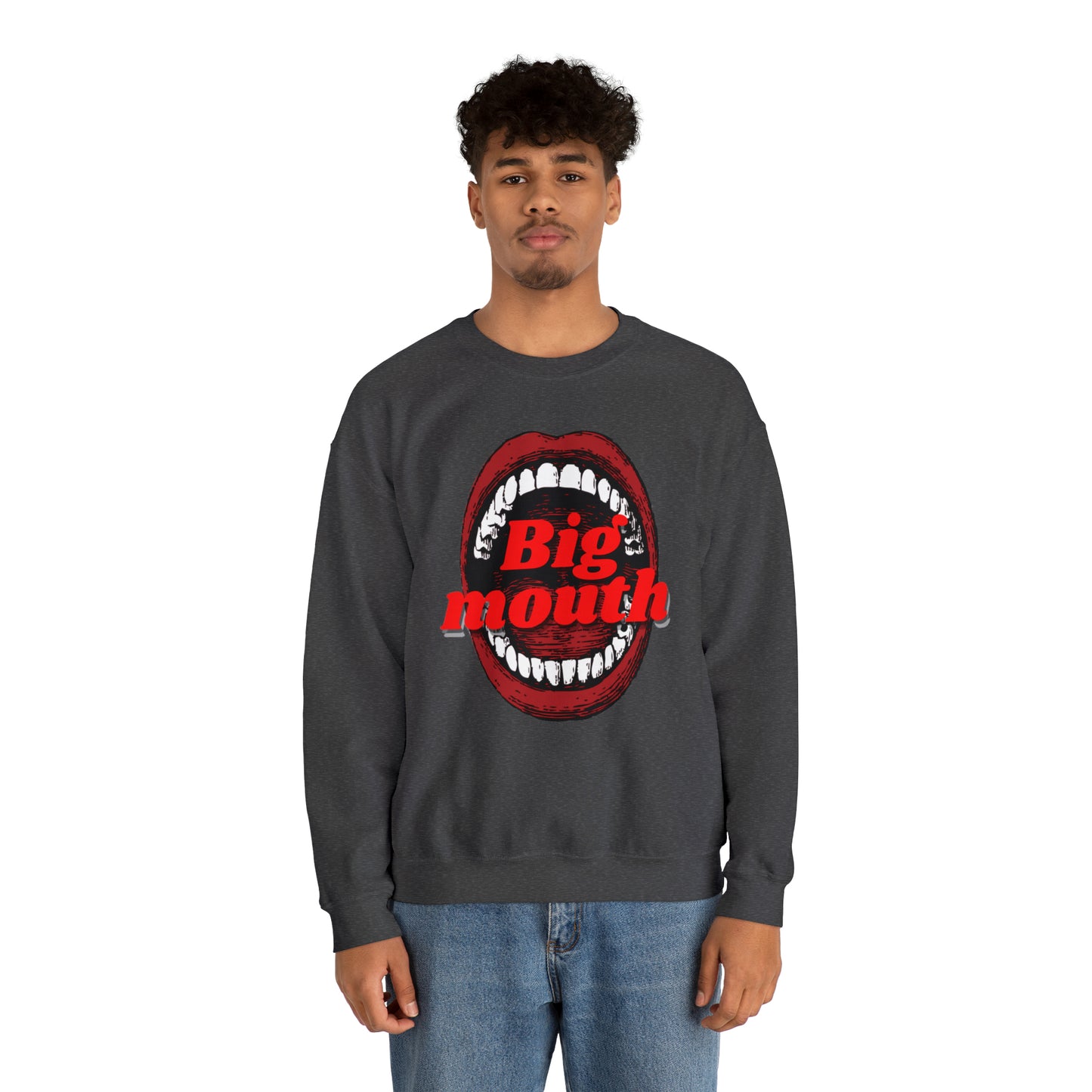 BIG MOUTH Unisex Heavy Blend™ Crewneck Sweatshirt