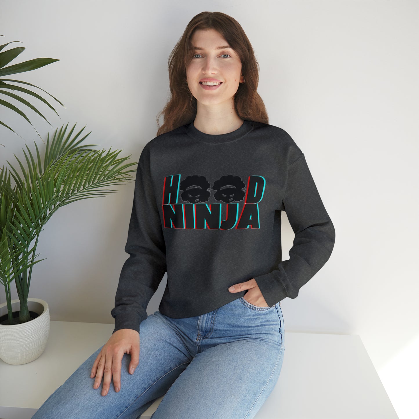 HOOD  NINJA Unisex Heavy Blend™ Crewneck Sweatshirt