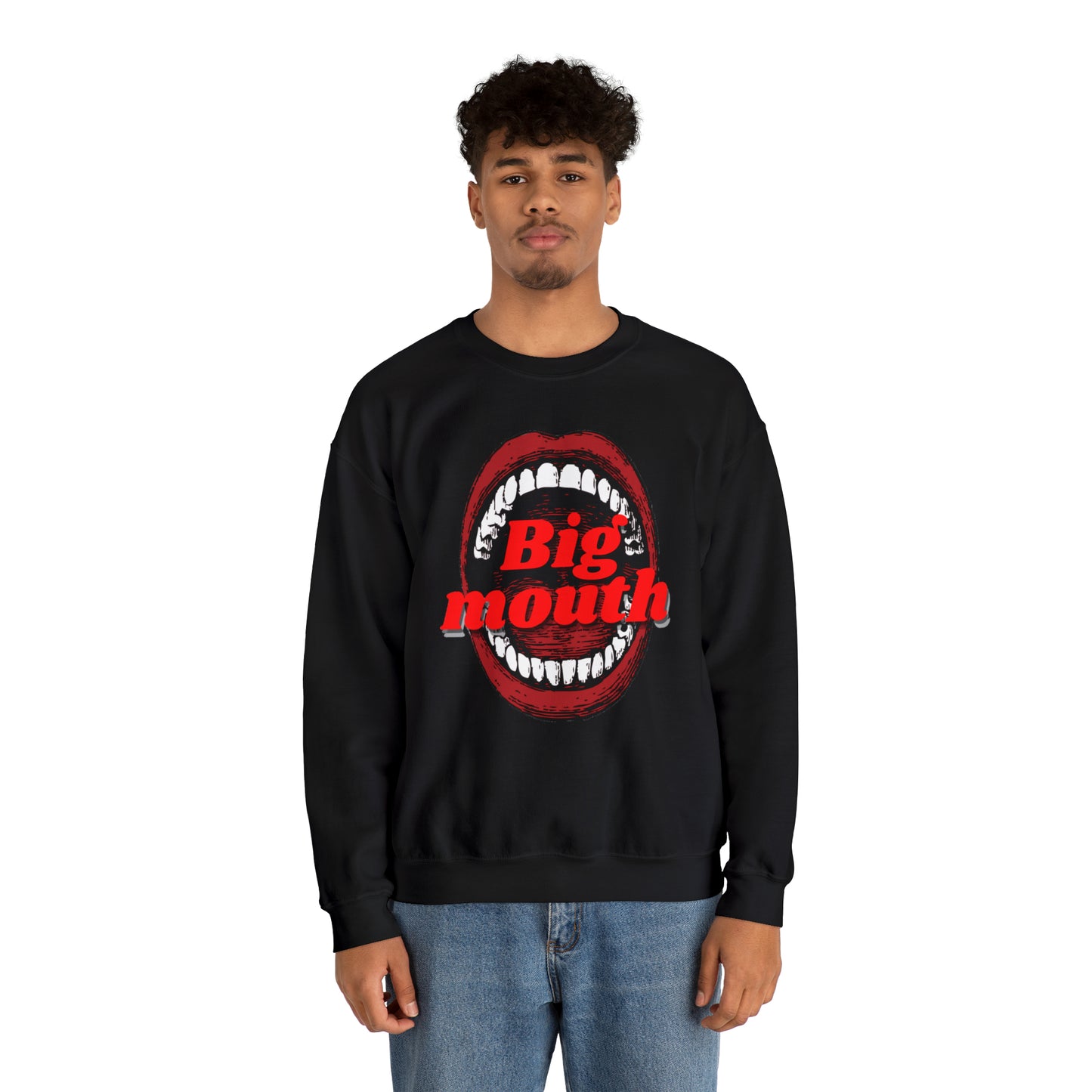 BIG MOUTH Unisex Heavy Blend™ Crewneck Sweatshirt