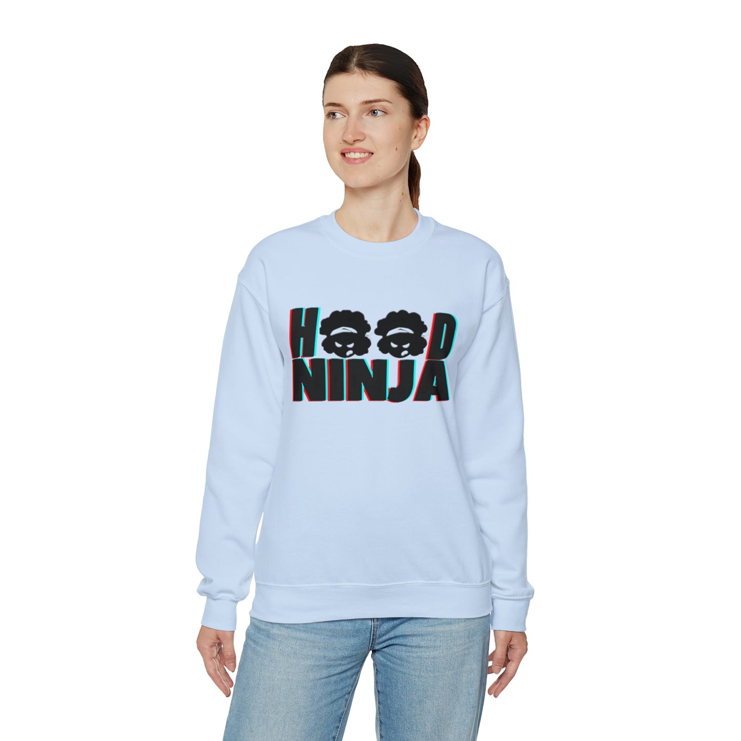 HOOD  NINJA Unisex Heavy Blend™ Crewneck Sweatshirt