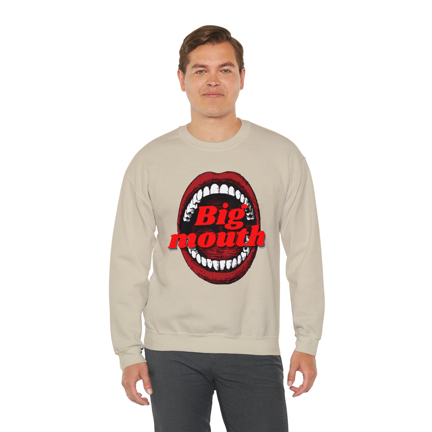 BIG MOUTH Unisex Heavy Blend™ Crewneck Sweatshirt