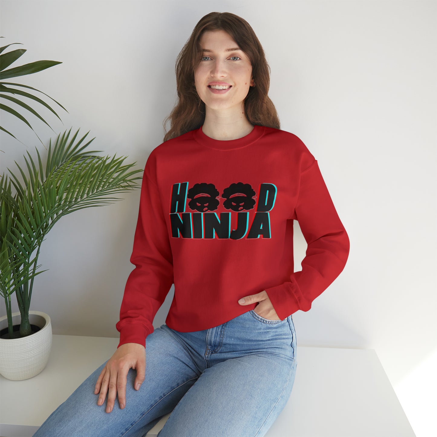 HOOD  NINJA Unisex Heavy Blend™ Crewneck Sweatshirt