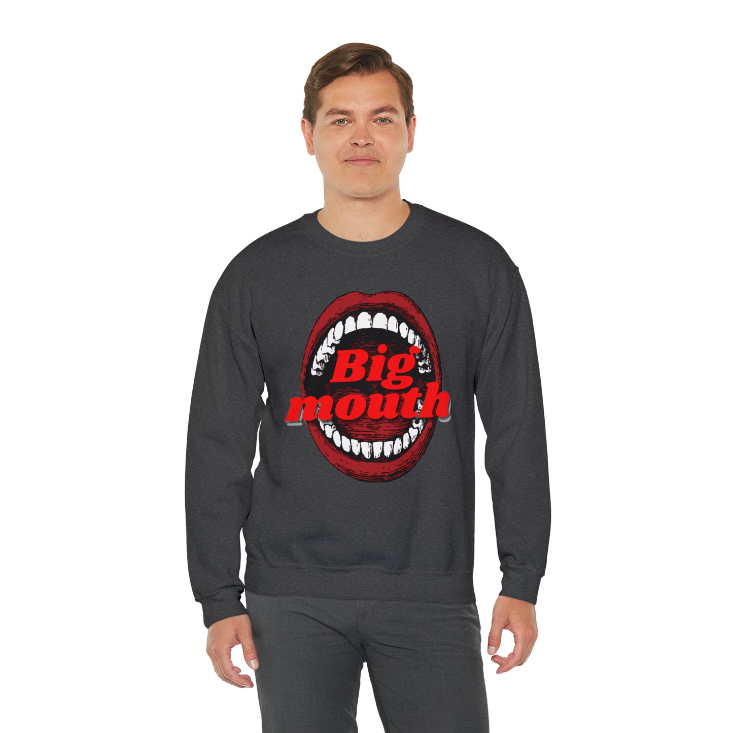 BIG MOUTH Unisex Heavy Blend™ Crewneck Sweatshirt