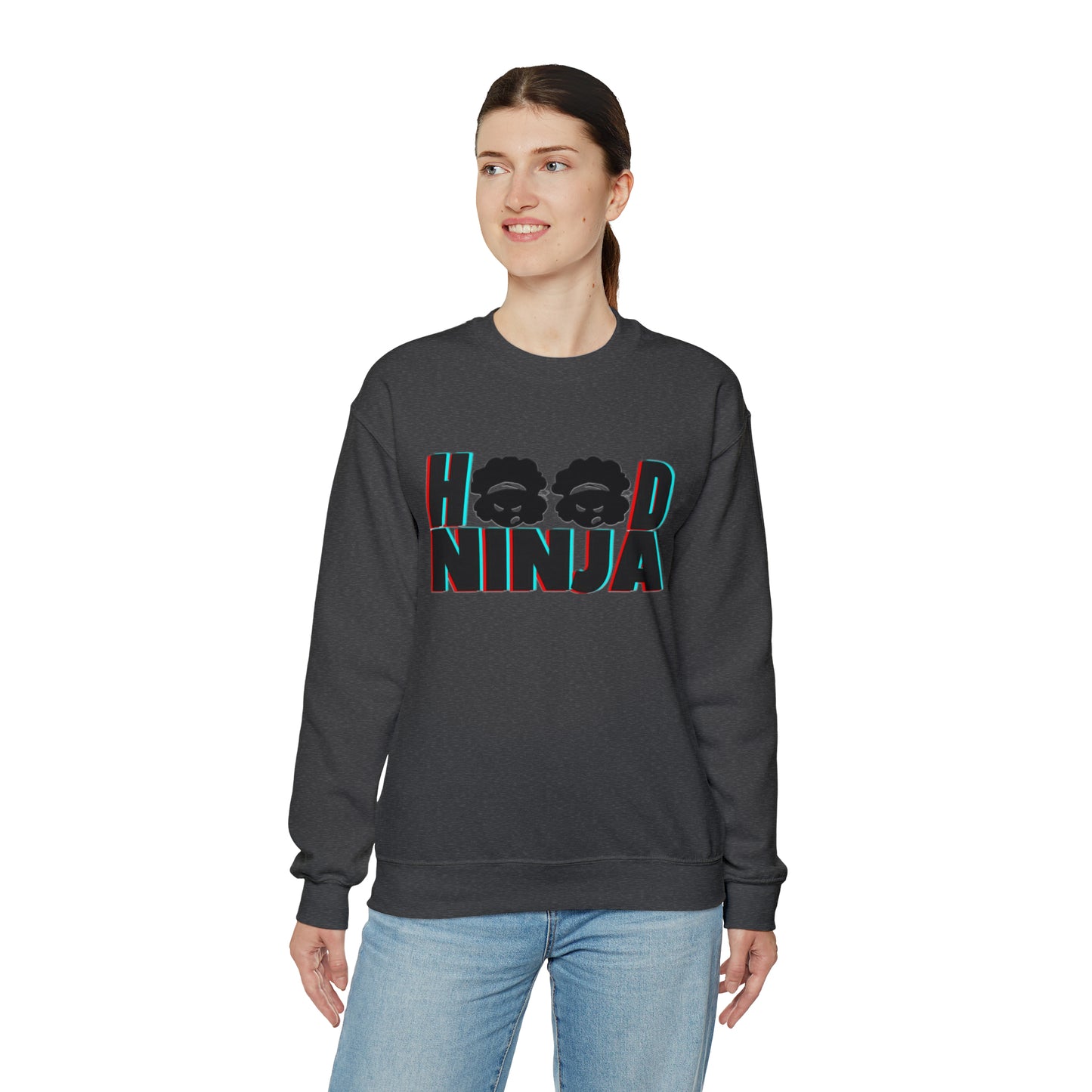 HOOD  NINJA Unisex Heavy Blend™ Crewneck Sweatshirt