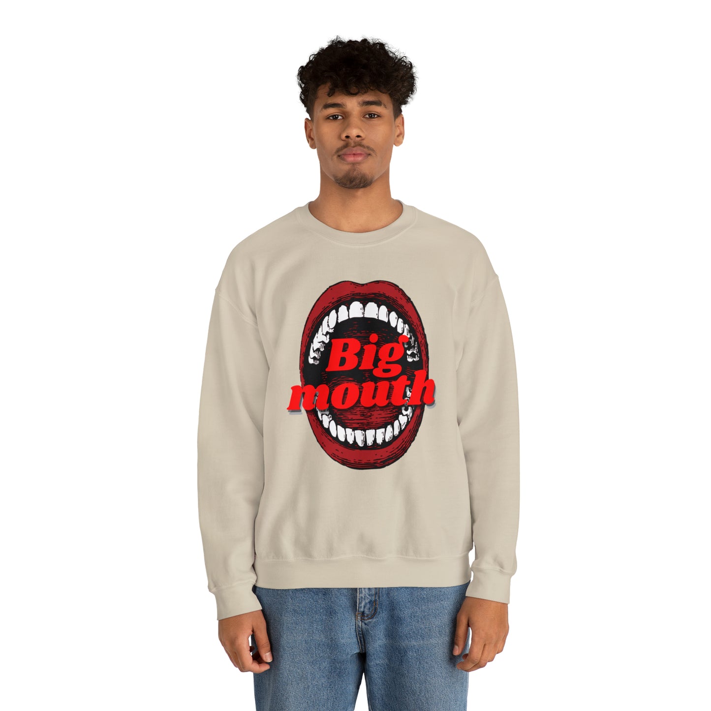 BIG MOUTH Unisex Heavy Blend™ Crewneck Sweatshirt