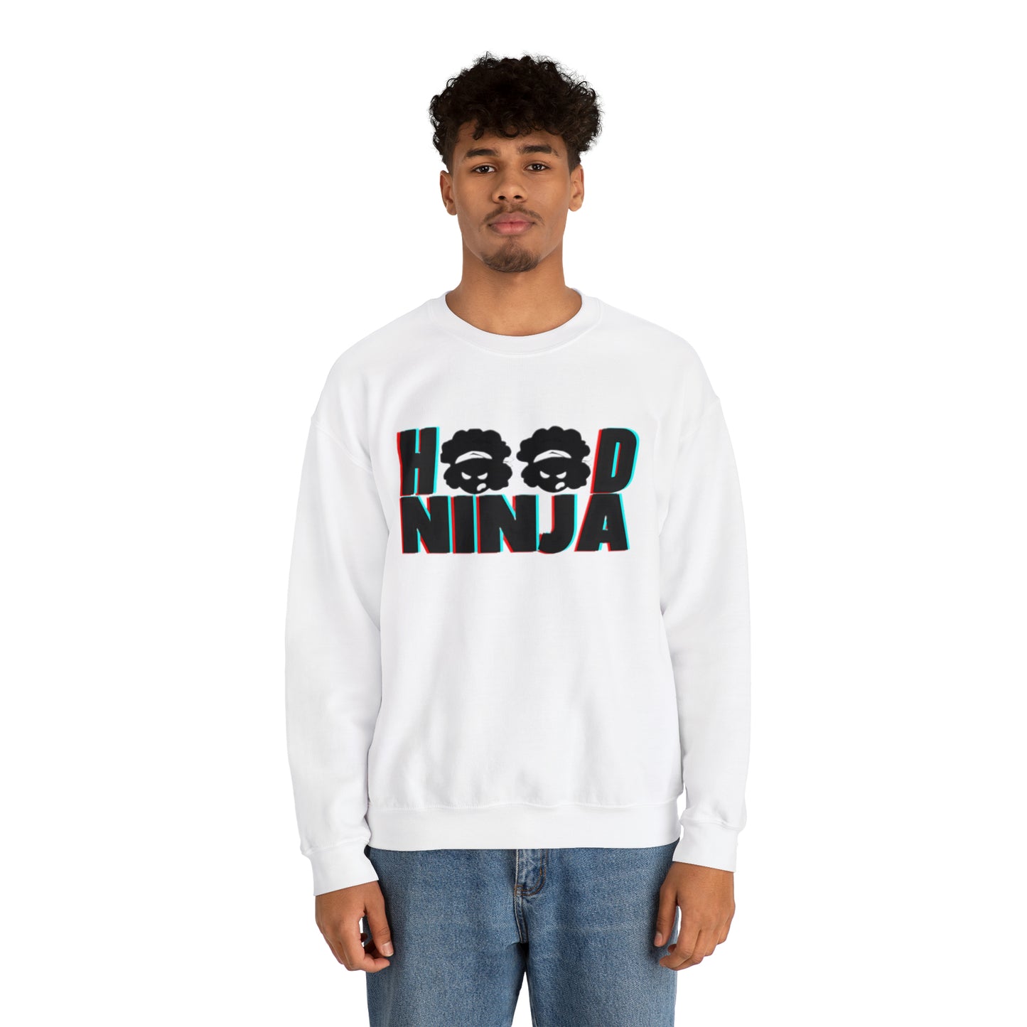 HOOD  NINJA Unisex Heavy Blend™ Crewneck Sweatshirt