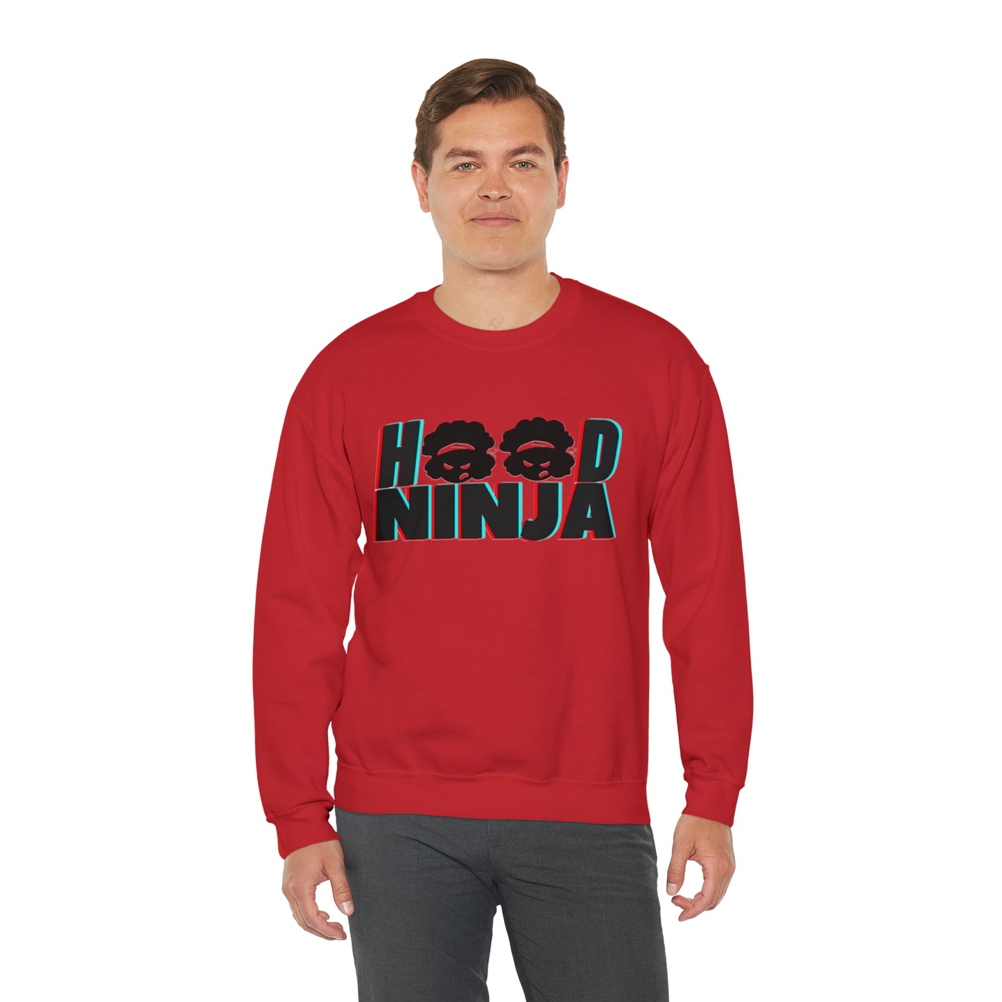 HOOD  NINJA Unisex Heavy Blend™ Crewneck Sweatshirt