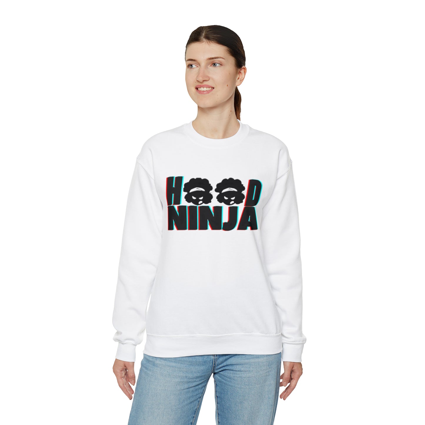 HOOD  NINJA Unisex Heavy Blend™ Crewneck Sweatshirt