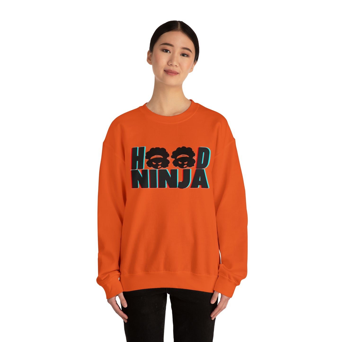 HOOD  NINJA Unisex Heavy Blend™ Crewneck Sweatshirt