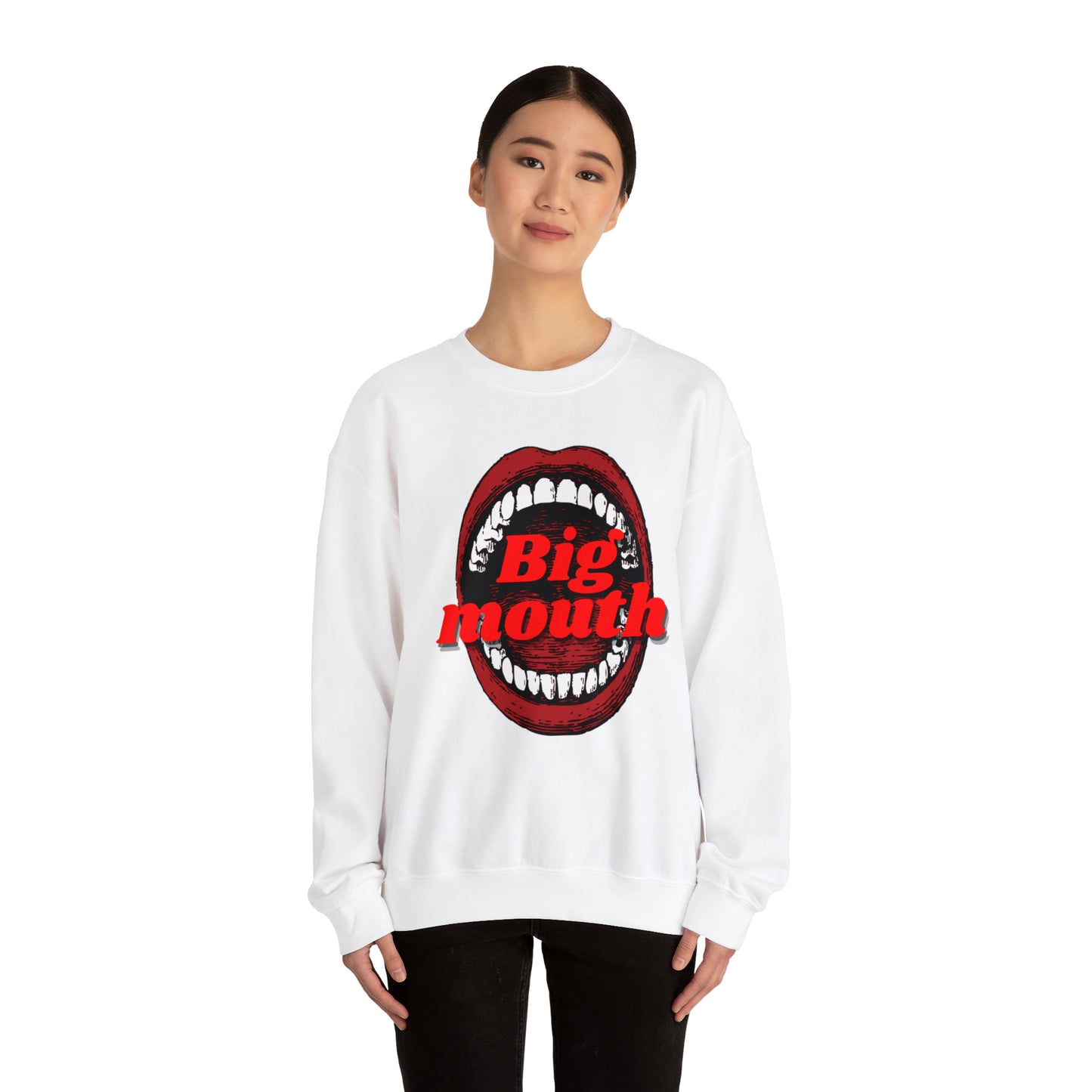 BIG MOUTH Unisex Heavy Blend™ Crewneck Sweatshirt