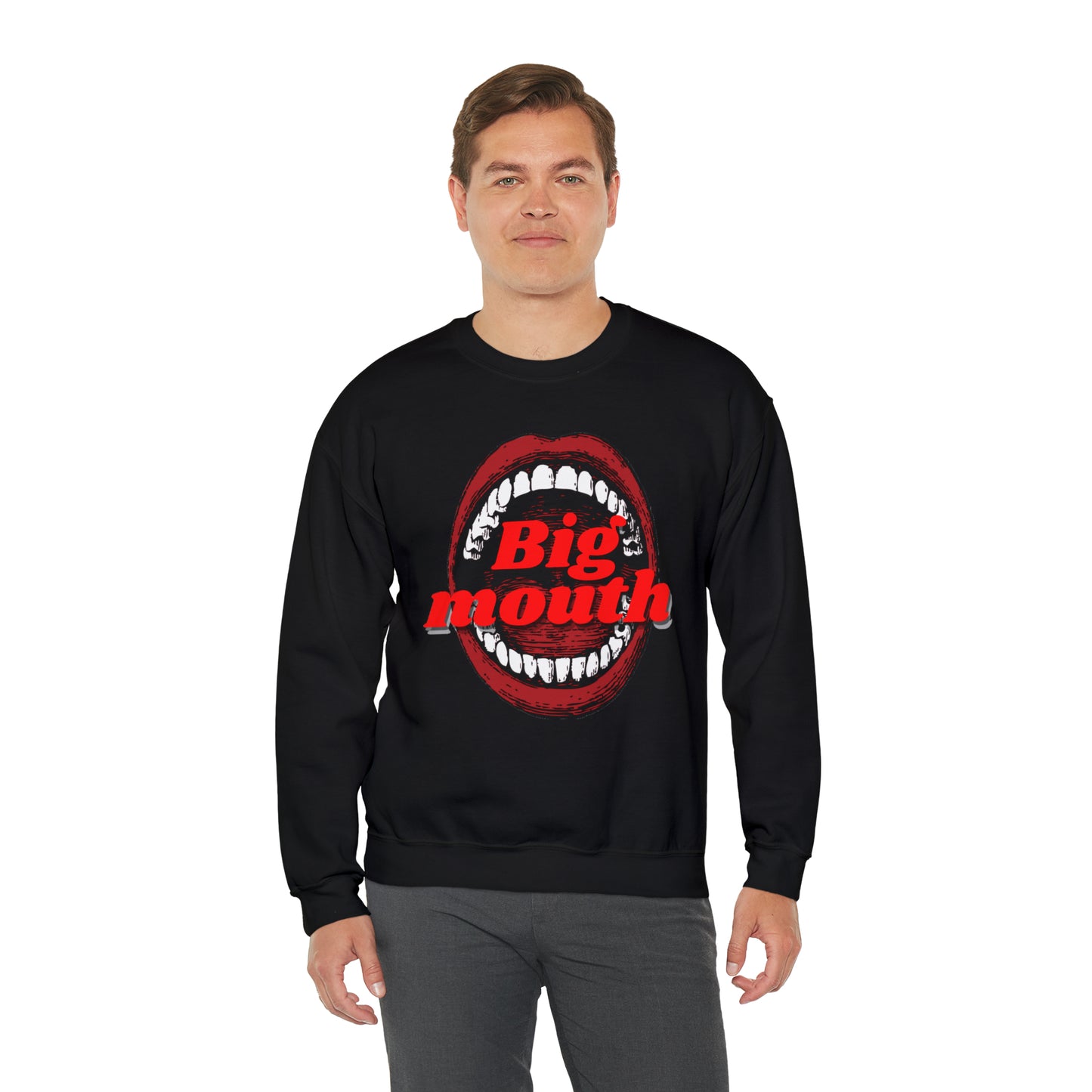 BIG MOUTH Unisex Heavy Blend™ Crewneck Sweatshirt