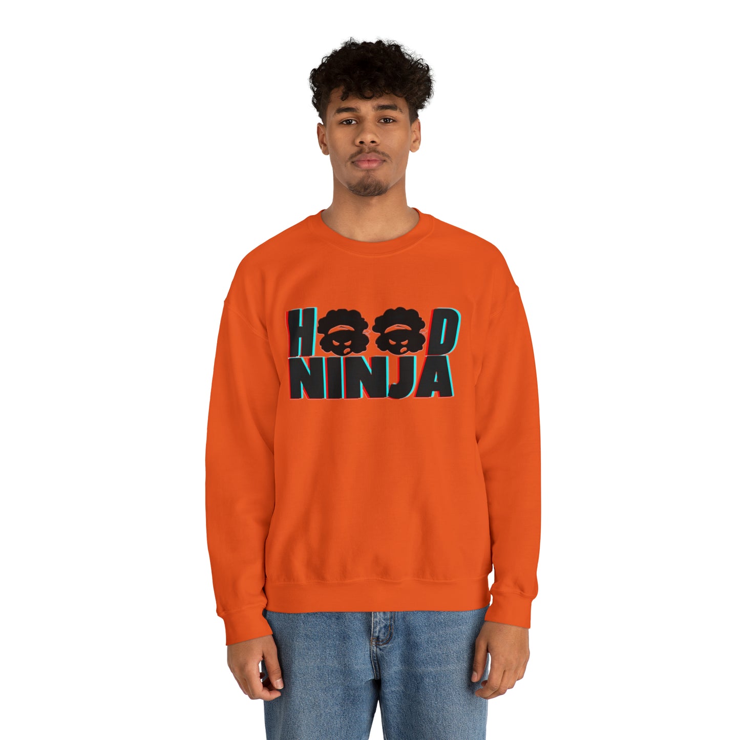 HOOD  NINJA Unisex Heavy Blend™ Crewneck Sweatshirt