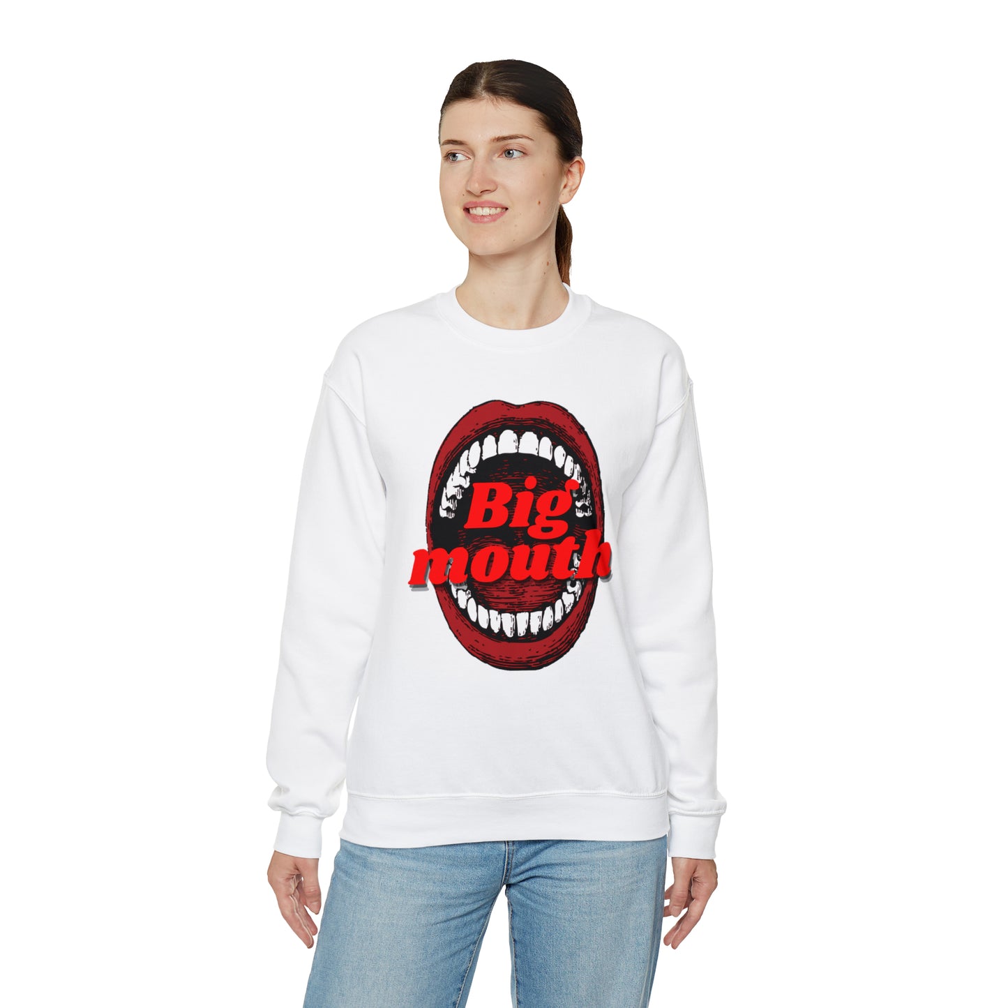 BIG MOUTH Unisex Heavy Blend™ Crewneck Sweatshirt