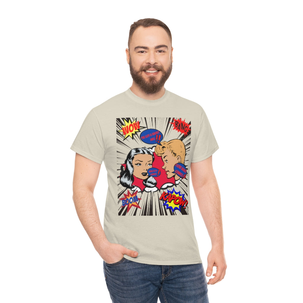 I love comics  Heavy Cotton Tee