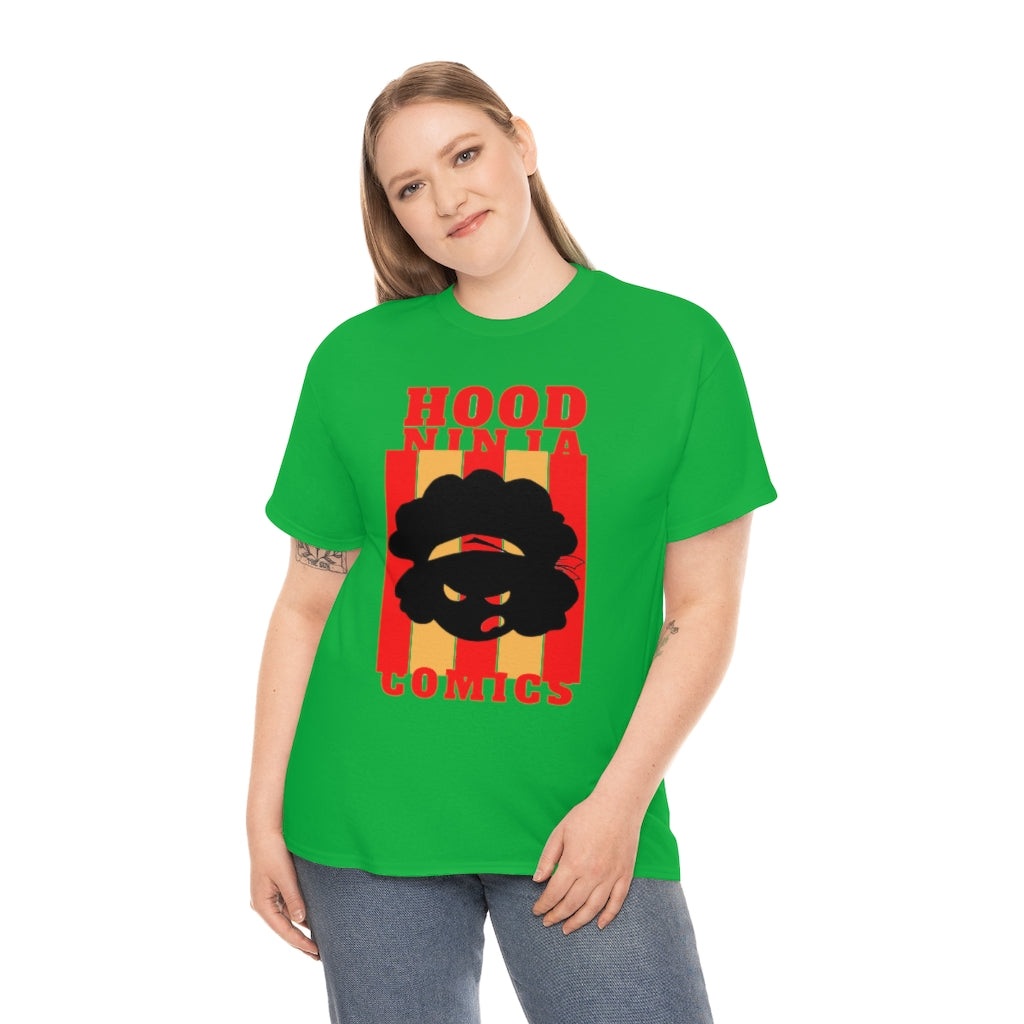 HOOD NINJA COMIC Heavy Cotton Tee