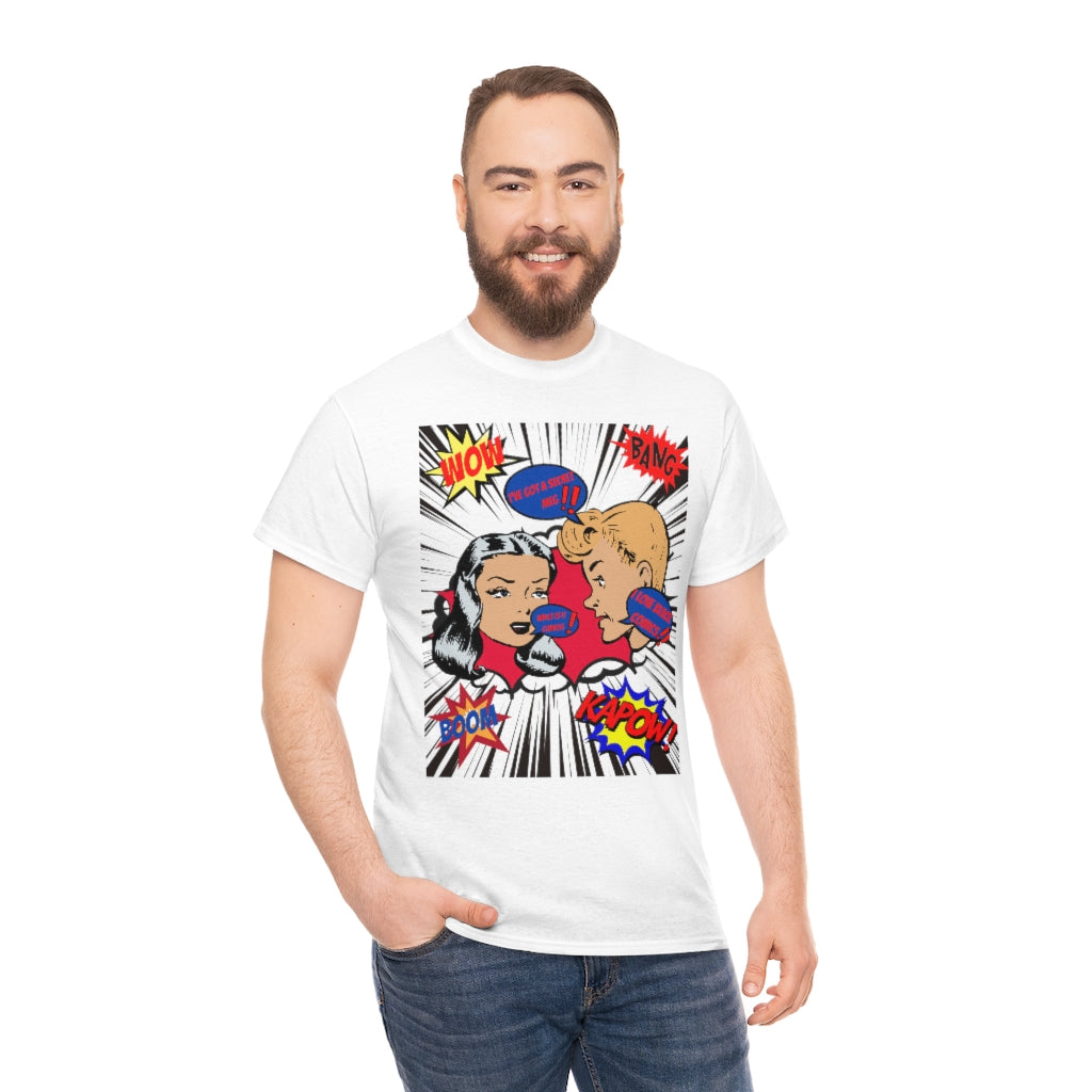 I love comics  Heavy Cotton Tee