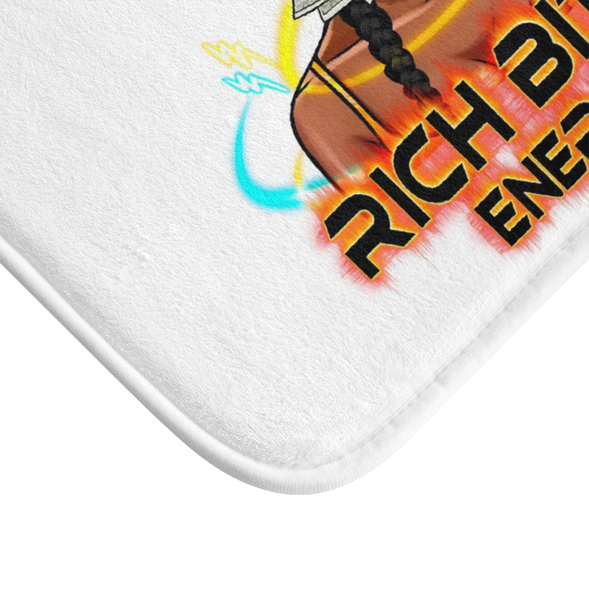 RICH BITCH ENERGY Bath Mat