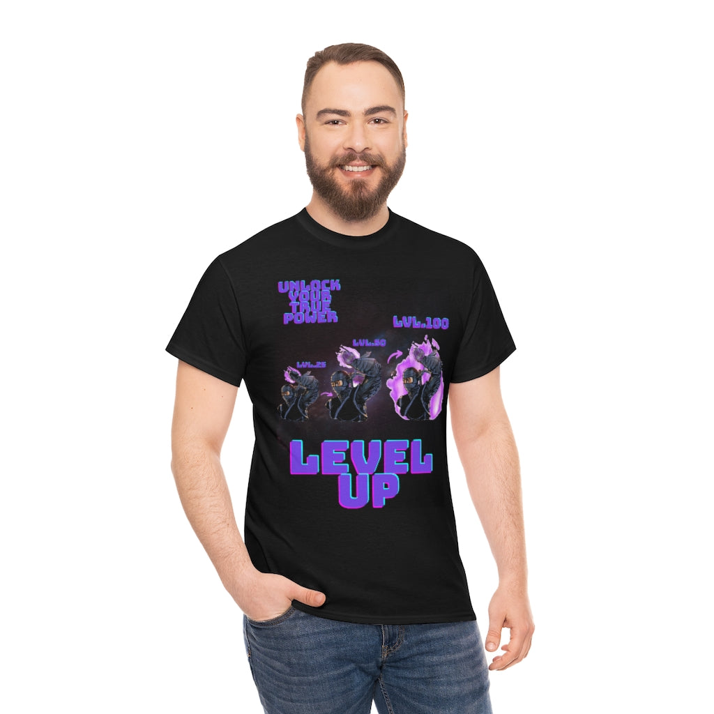 Hira level up Heavy Cotton Tee