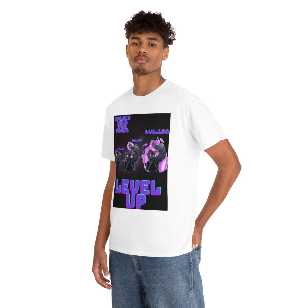 Hira level up Heavy Cotton Tee