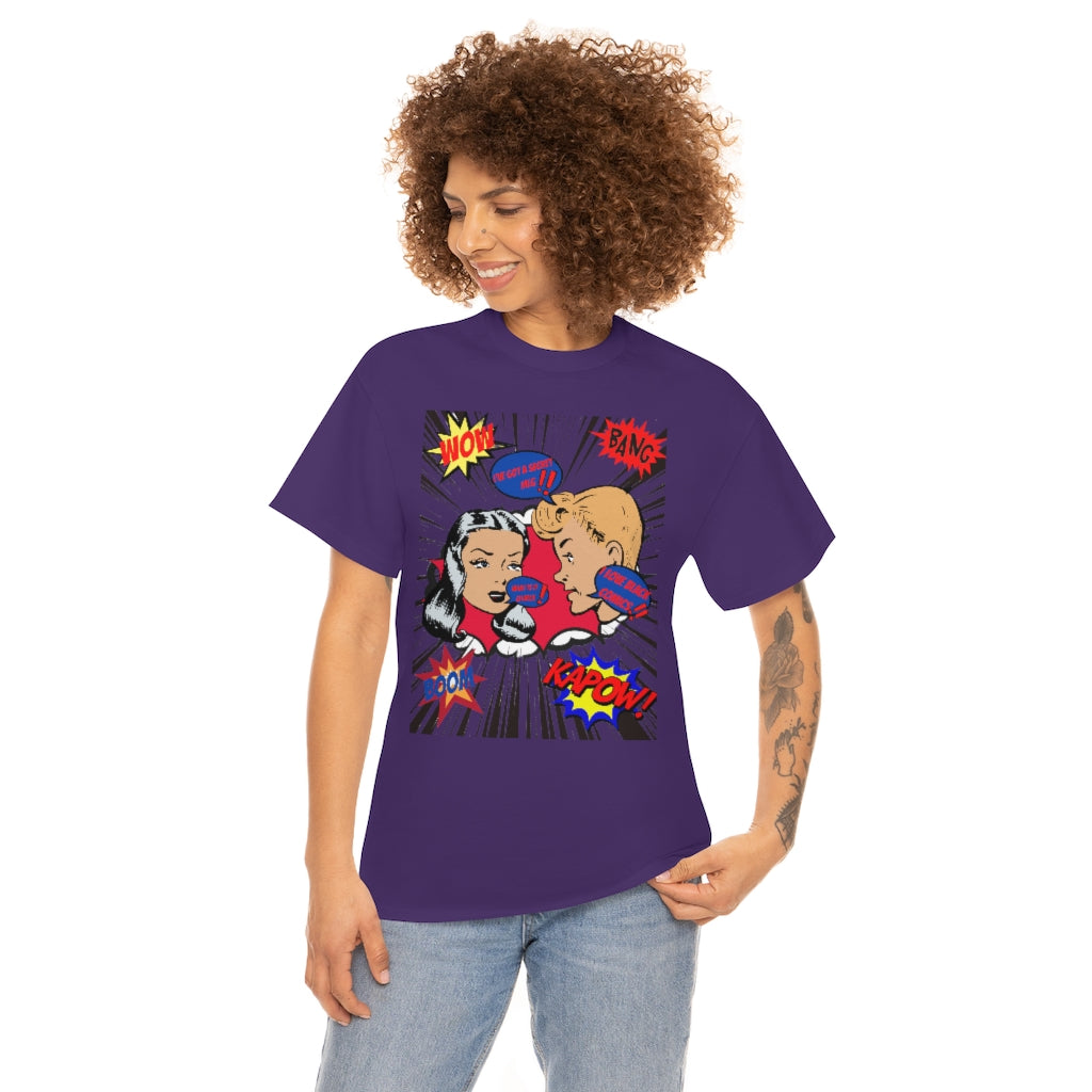 I love comics  Heavy Cotton Tee