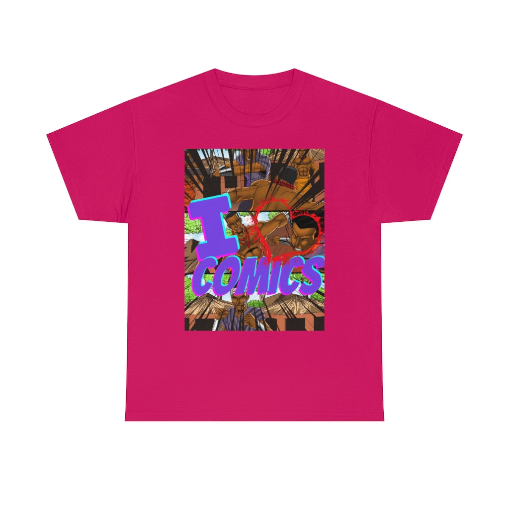 I love comics Heavy Cotton Tee