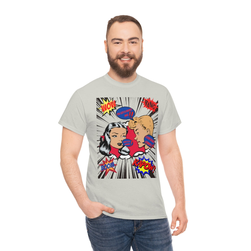 I love comics  Heavy Cotton Tee