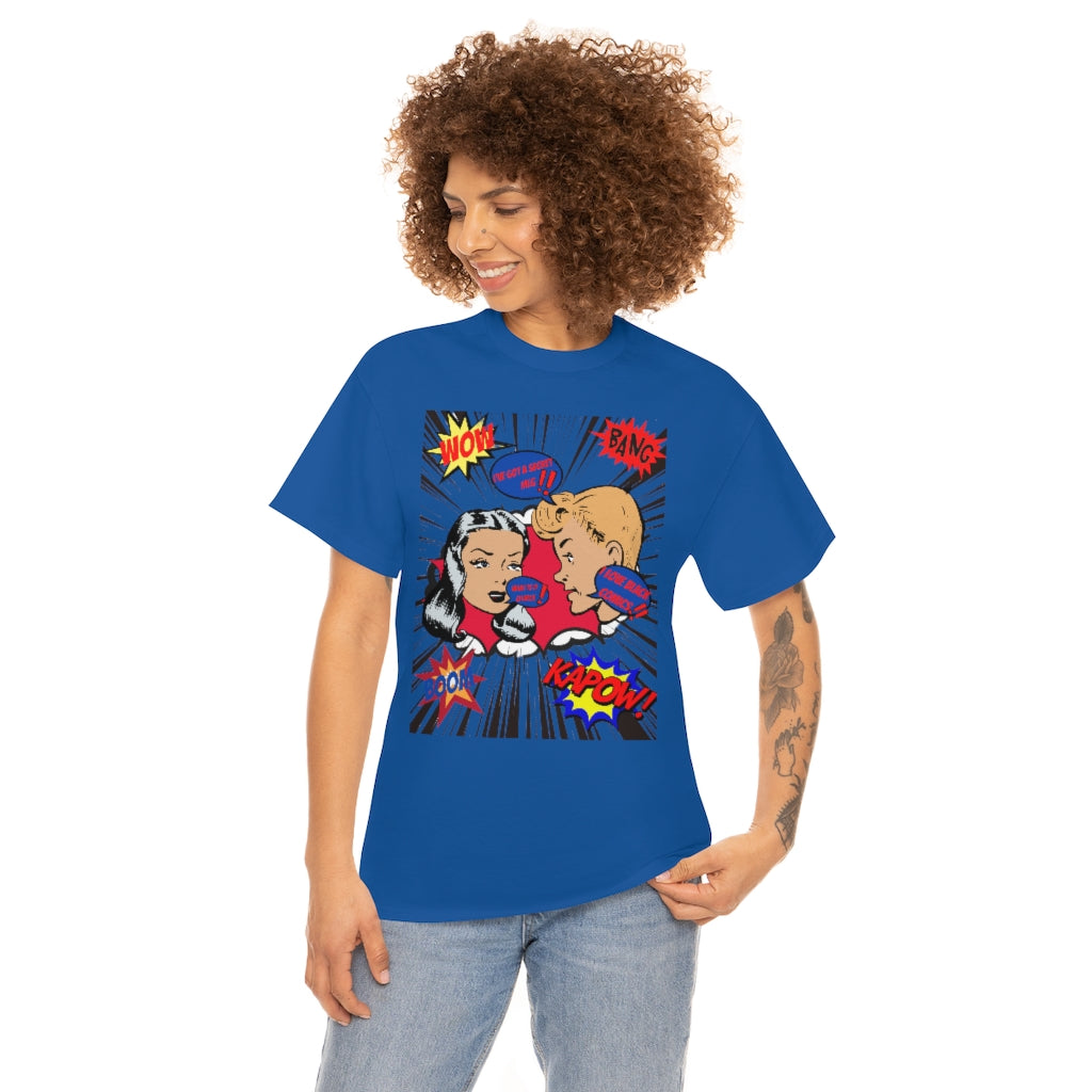 I love comics  Heavy Cotton Tee
