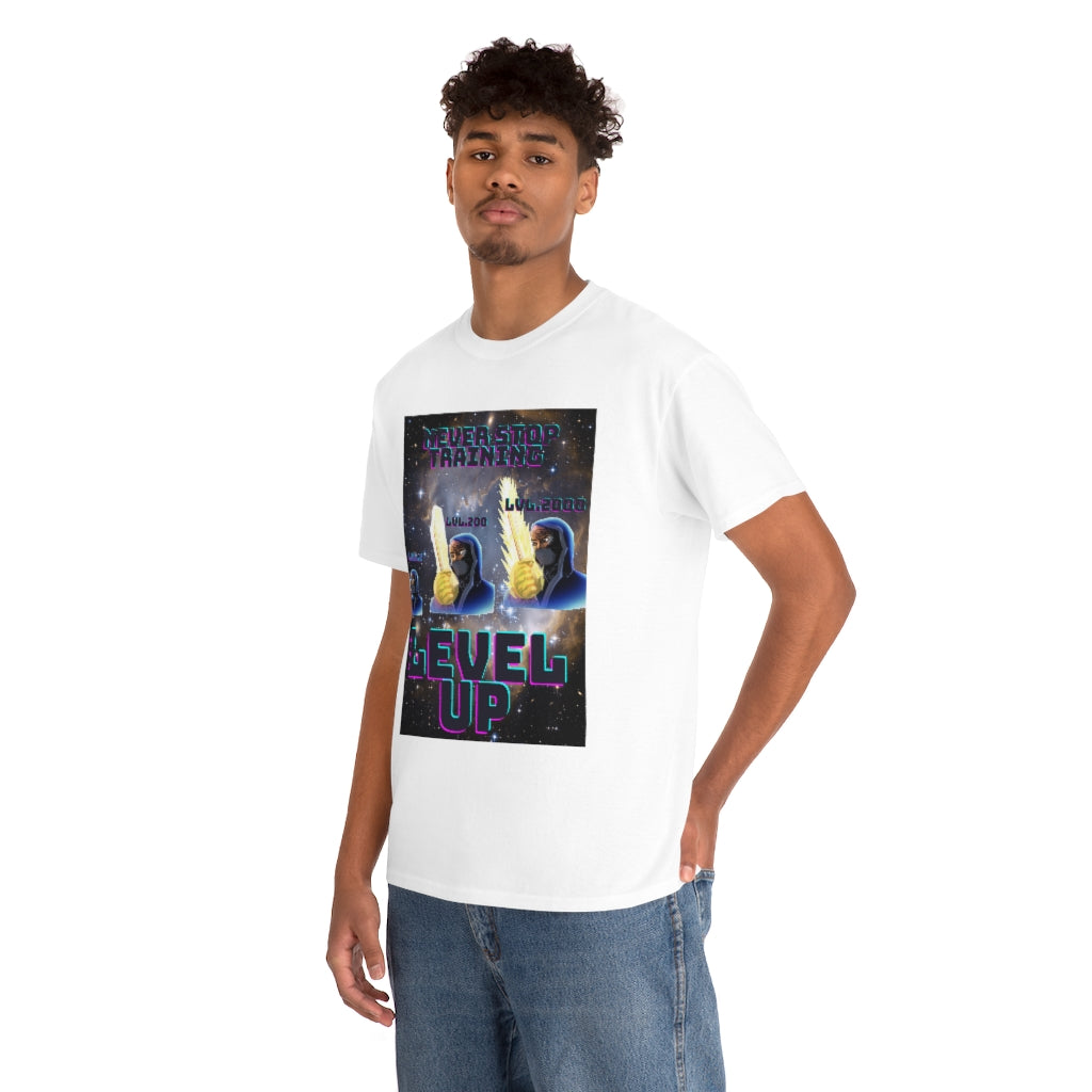 Kid fist level up Heavy Cotton Tee