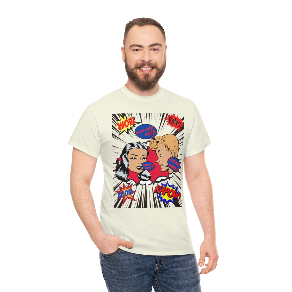 I love comics  Heavy Cotton Tee