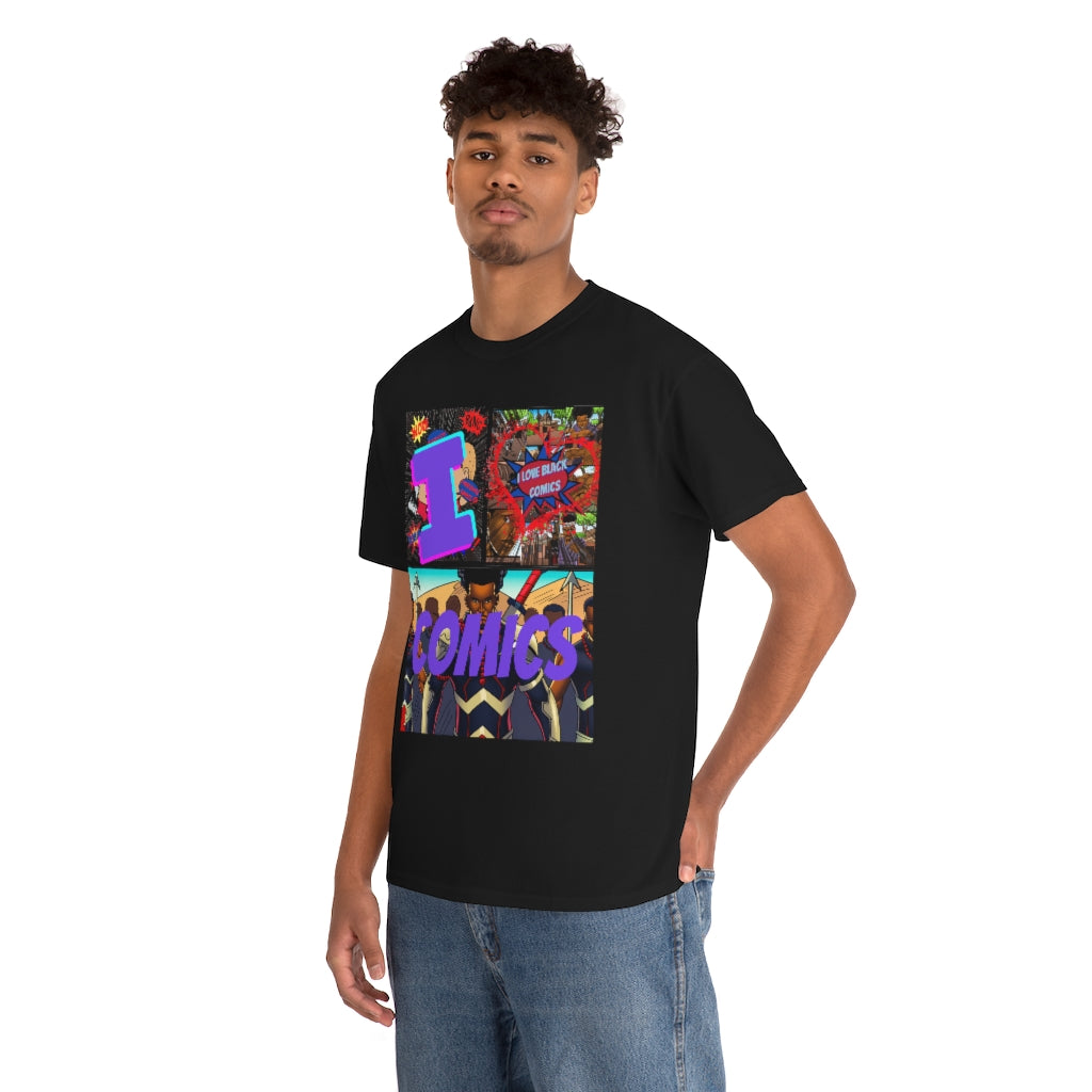 i love comics Heavy Cotton Tee