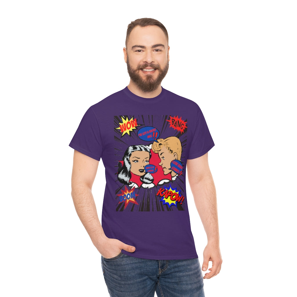 I love comics  Heavy Cotton Tee