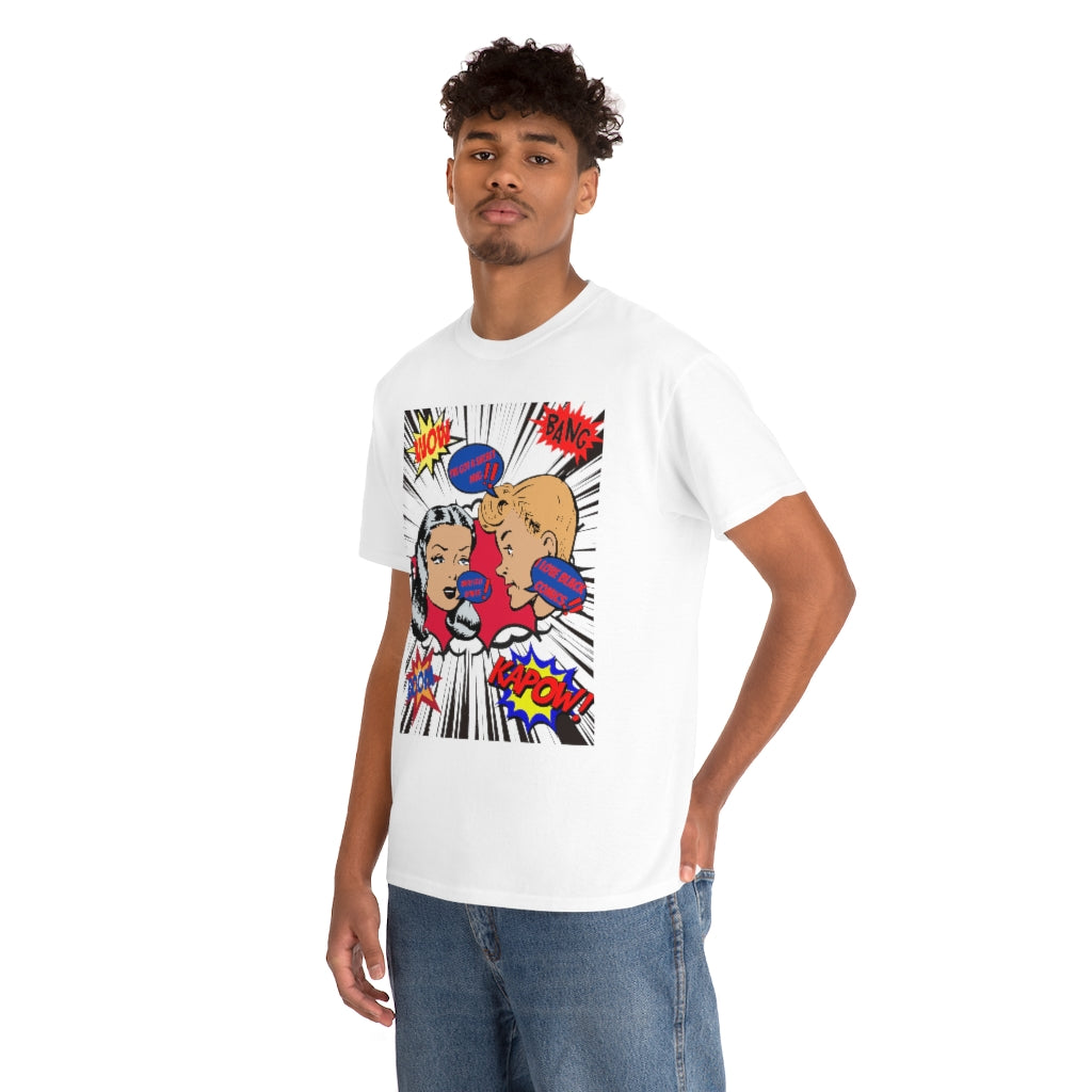 I love comics  Heavy Cotton Tee