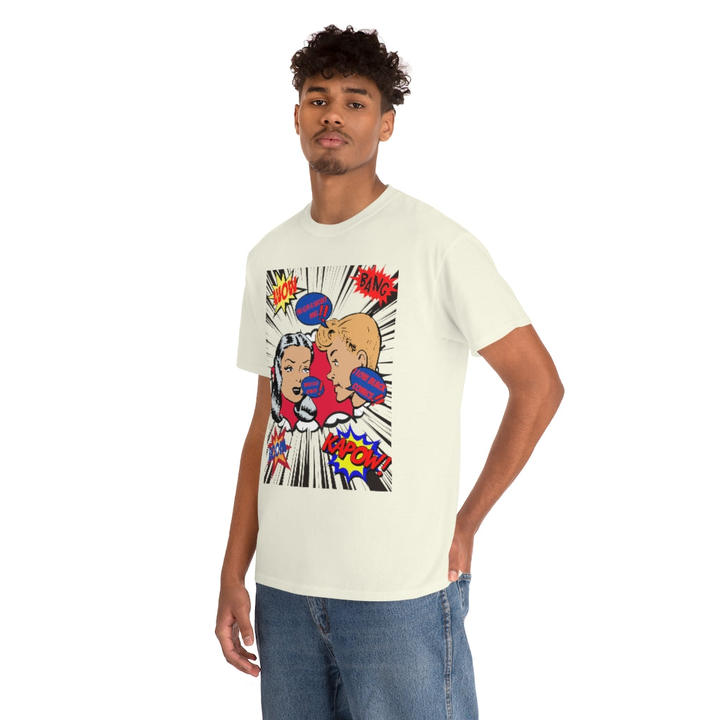I love comics  Heavy Cotton Tee