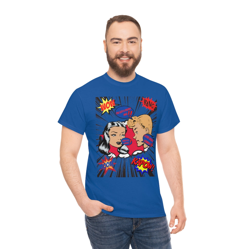 I love comics  Heavy Cotton Tee