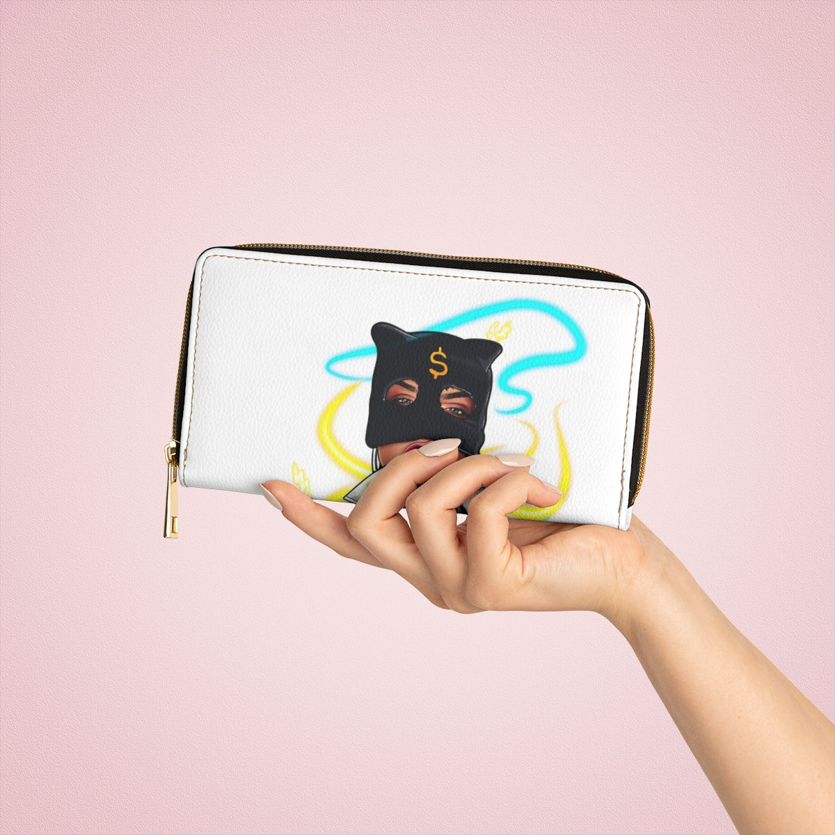 RICH BITCH ENERGY Zipper Wallet