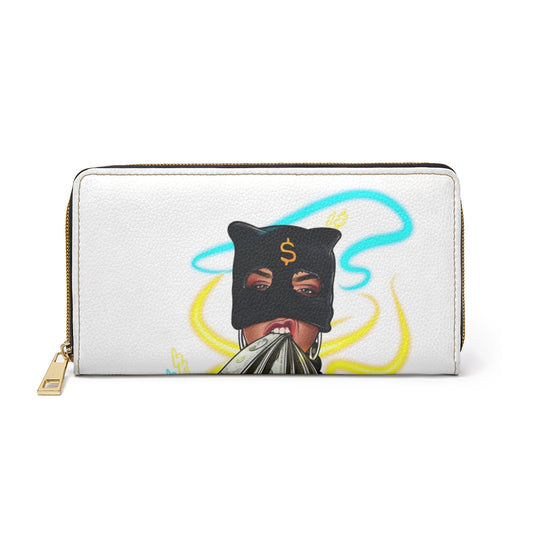 RICH BITCH ENERGY Zipper Wallet