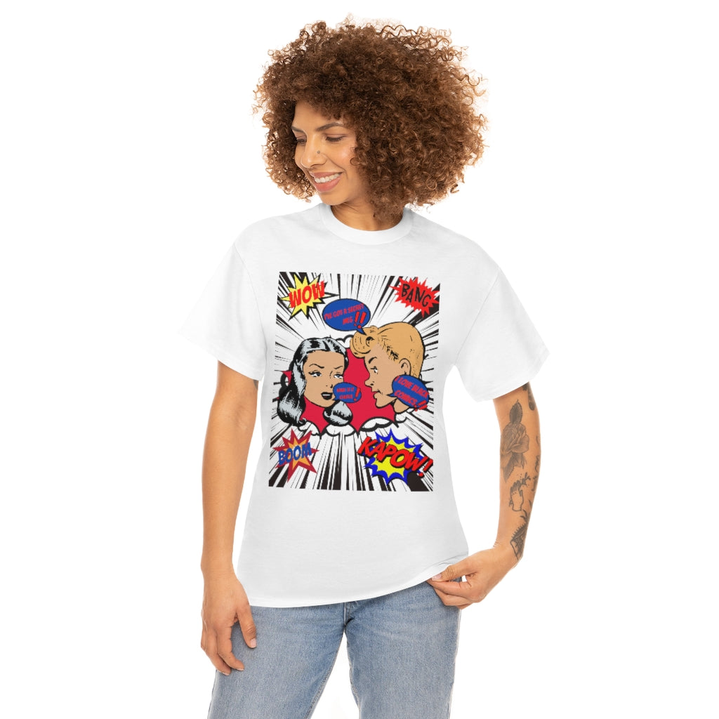 I love comics  Heavy Cotton Tee
