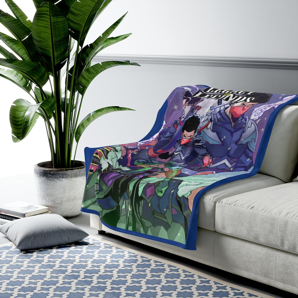 LEGACY OF LEGEND  Velveteen Plush Blanket
