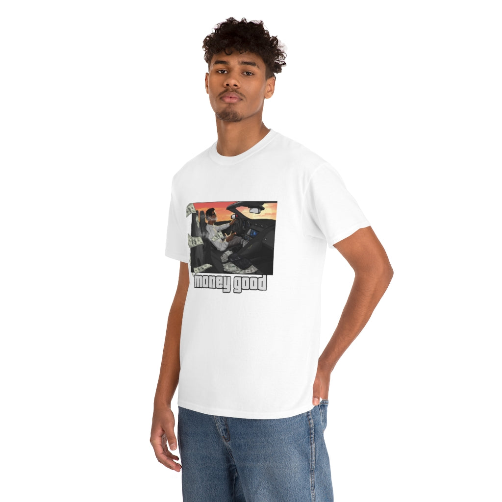 MONEY GOOD  Heavy Cotton Tee