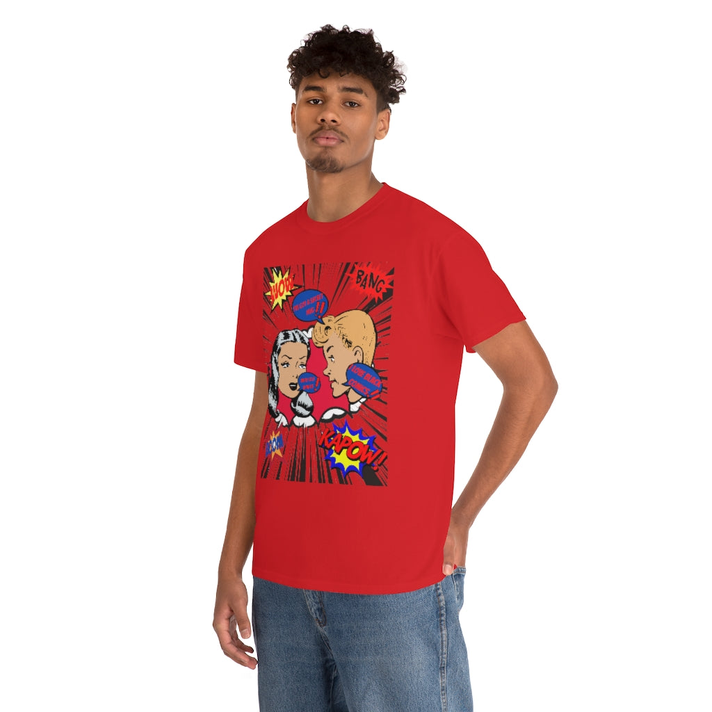 I love comics  Heavy Cotton Tee