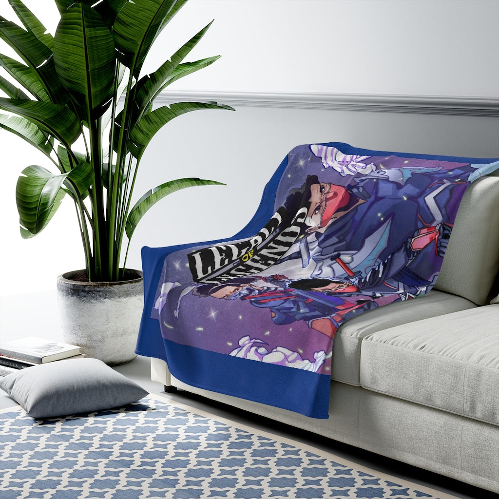 LEGACY OF LEGEND  Velveteen Plush Blanket