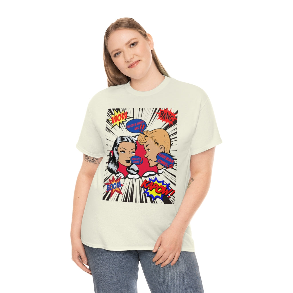 I love comics  Heavy Cotton Tee