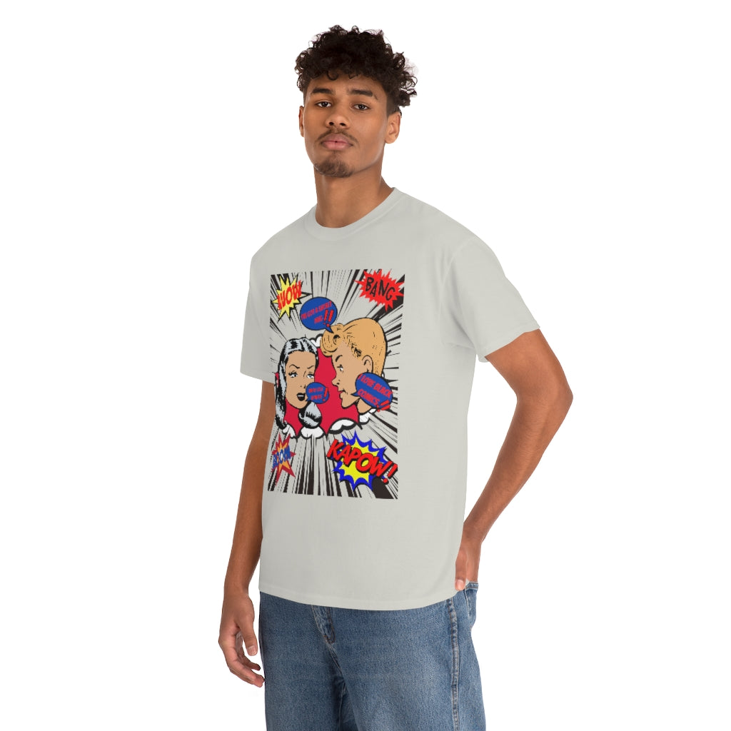 I love comics  Heavy Cotton Tee
