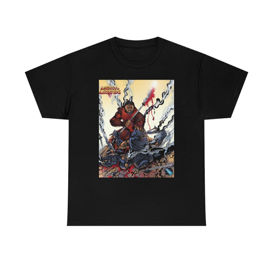 SAMURAI VS NINJA Cotton Tee